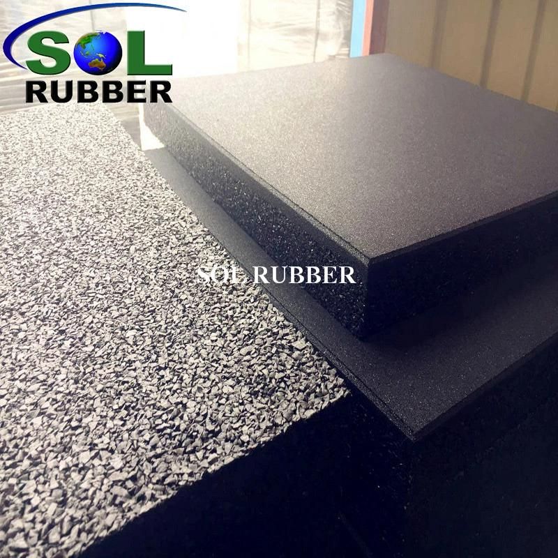 Colored Playground Outdoor Gym Floor Rubber Mat