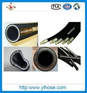 En856 4sh/4sp 1/2&quot; Steel Wire Spiraled Hydraulic Hose