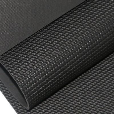 Black 1-50 mm Braid Pattern Rubber Mat/Rubber Sheet