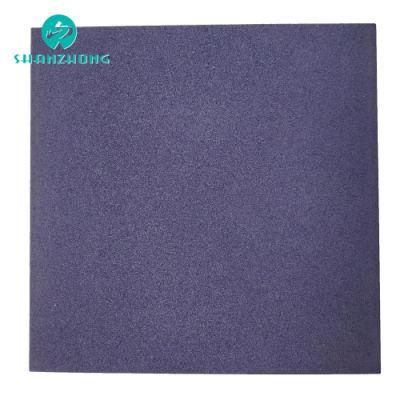 Home Gym Stadium Door Mat Colorful Ordinary Square Anti-Slip Rubber Tile Floor Rubber Mats