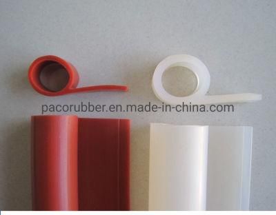 Food Grade Heat Resistance P Shaped Silicone Rubber Seal Gasket