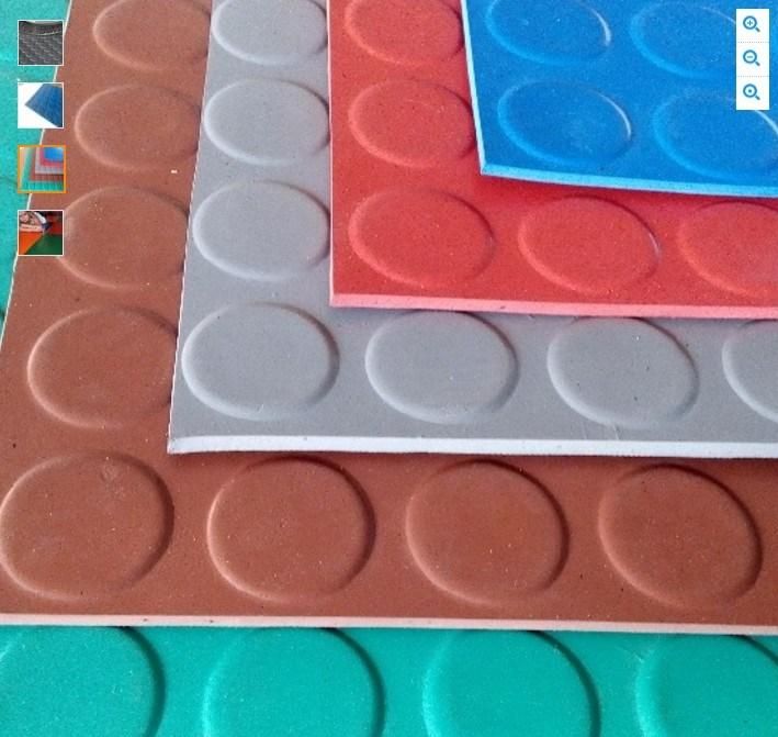 Made in China Natural Rubber Roll Color Industrial Rubber Sheet Anti-Slip Rubber Flooring