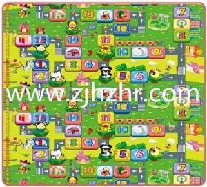 2m*1.8m*1cm Baby Floor Play Mat, Color Printed Baby Play Mat