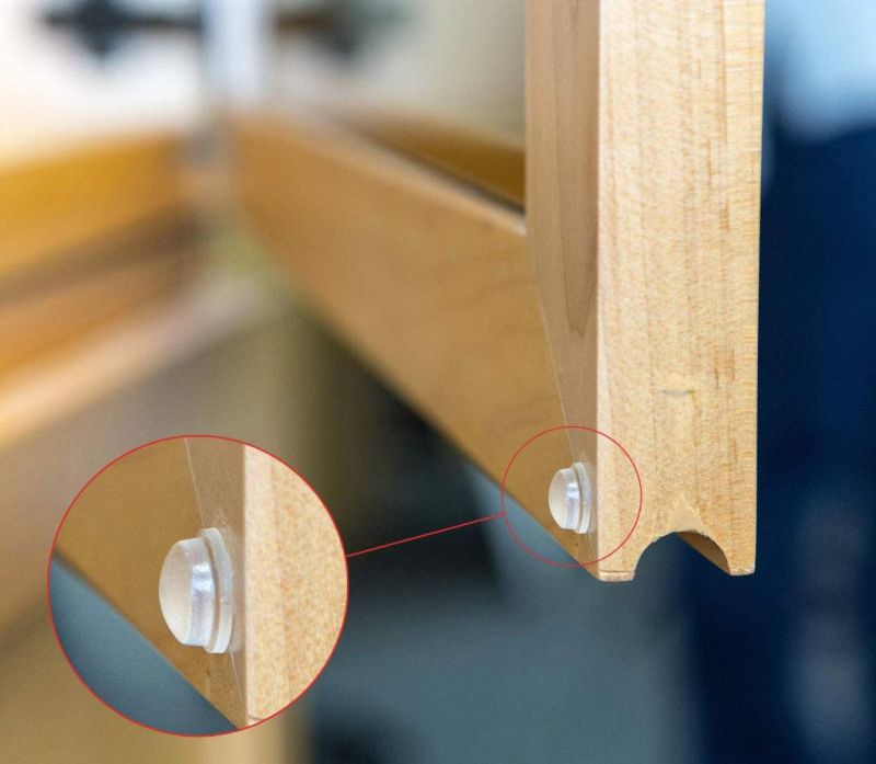 Clear Rubber Feet Adhesive Bumper Pads Self Stick Bumpers Furniture Foot Pads
