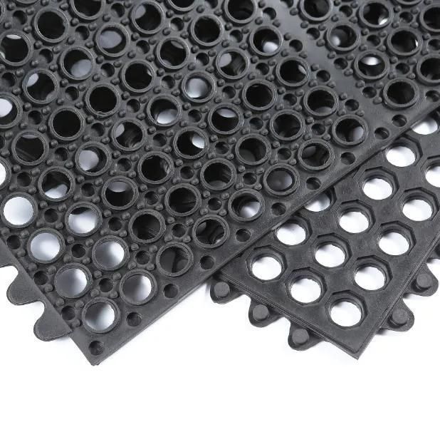Bathroom Living Room Antifatigue Mat, Rubber Moulder Flooring Mats