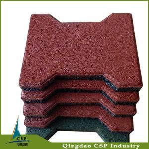 Playground Rubber Flooring Tile of Colorful