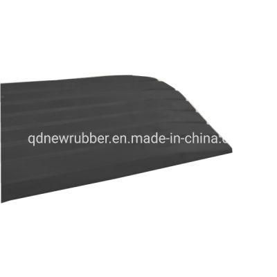 Rubber Pipe Ramp with Groove Bottom Design