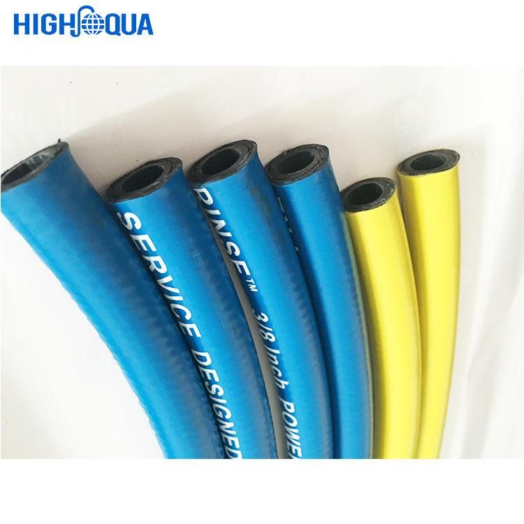 Blue Color SAE100 R1at / En 853 1sn Hydraulic Hose for Industry