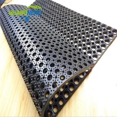 Antibacterial Hotel Rubber Safety Mat/Anti-Fatigue Kitchen Rubber Floor Mat