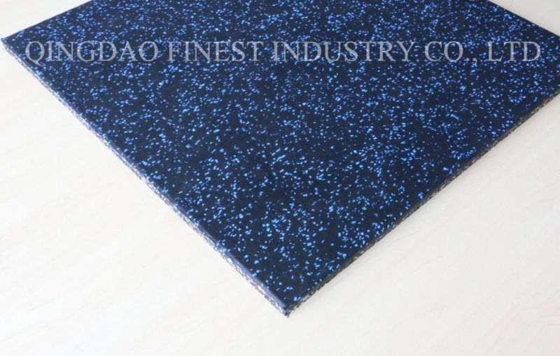 Poreless Popular Surface Compound Seamless Gym Rubber Floor/Tile/ Mat/Flooring