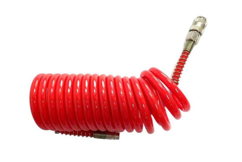 1/4′′ 4meter Spiral Air Tools PU Extension Air Hose