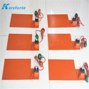 Custom Silicone Rubber Heating Mat with Thermostat Controller