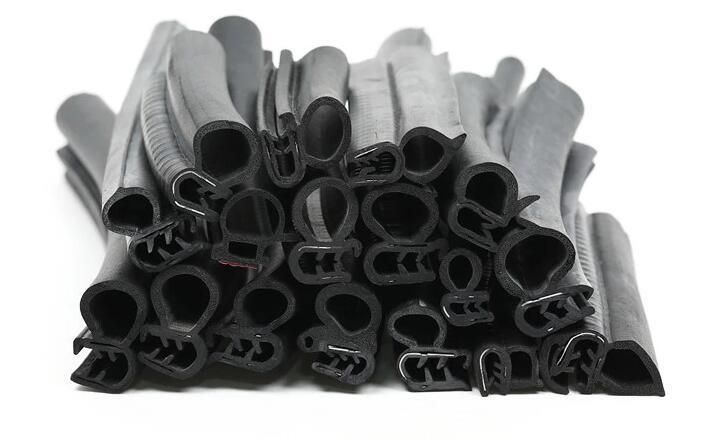 Rubber Extruded Push-on Trim Seals Bulb Trim Seals Co-Extruded Trim Seals