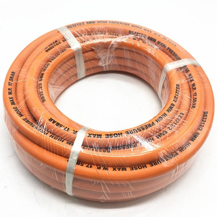 High Pressure LPG Gas Rubber Flexible Hose for Gas