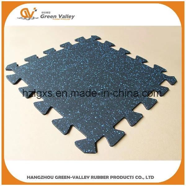 Gym Fitness Center Interlocking Rubber Mats Flooring