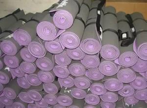 Pido double Color eco-friendly PVC Yoga Mats