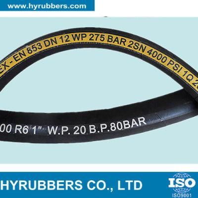 DIN 1sn 2sn China Factoy Produce Rubber Hose Hydraulic Hose