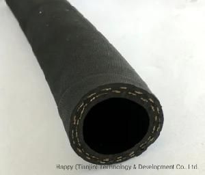Flexible Fiber Braid Cloth Surface Rubber Air Water Industrial Hose
