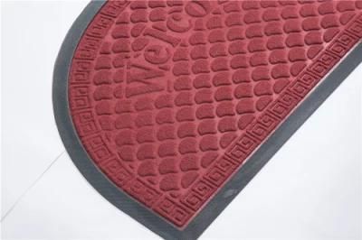 Nylon Carpet Rubber Backing Anti-Skid Water Absorption Indoor and Outdoor Mat