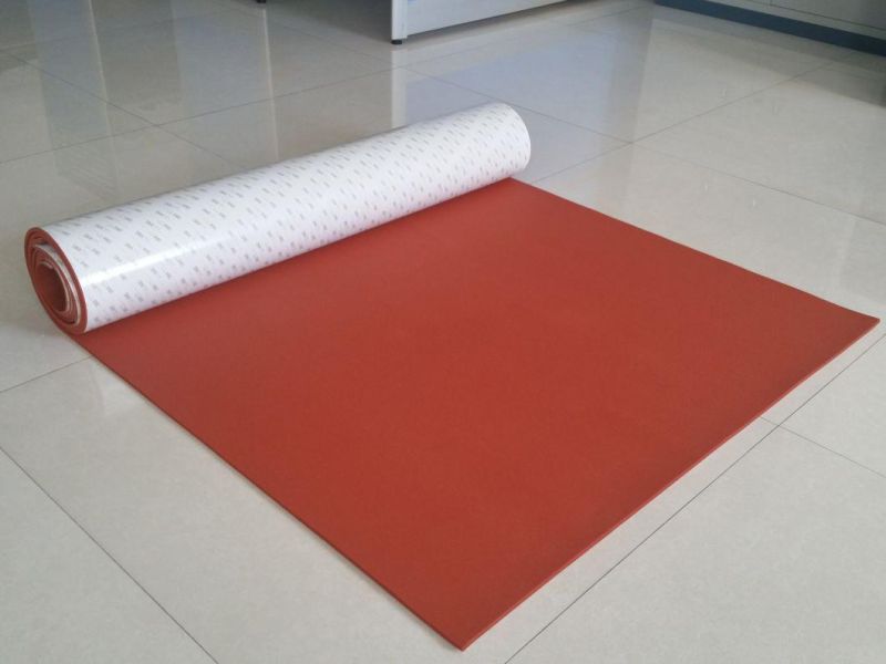 Silicone Sponge Sheet, Silicone Foam Sheet, Silicone Sheet, Silicone Sheeting Bcaking with 3m Adhesive