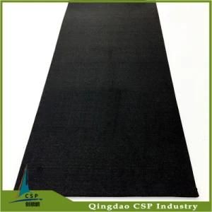 Black Gym Rubber Flooring Roll for Gym Fitness