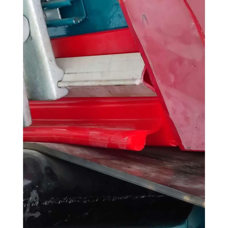 Y Type Skirt Rubber Conveyor Guide Dual Seal Skirt Board