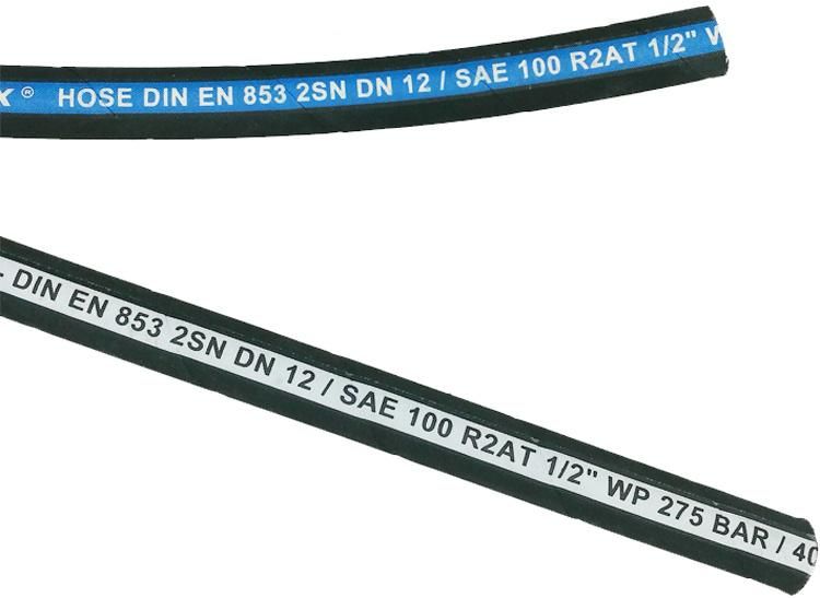 Hydraulic Products Supply Max 200 Degrees Centigrade High Temperature Hydraulic Hose R2at
