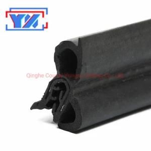 Auto Parts Sponge and Solid Rubber Profile with Steel Belt