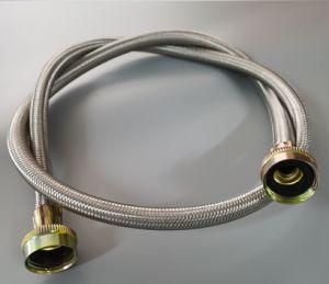 Customized Sizes 3/8&quot; Rubber with 304 Stainless Steel Braided Stainless Steel Hose