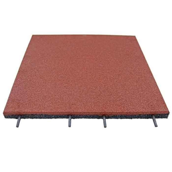 70mm in Stock Durable Outdoor Sports Rubber Flooring Playground Area Mat