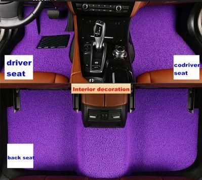 China Manufacture PVC Spike Backing Carpet Car Mats Car Floor Mats
