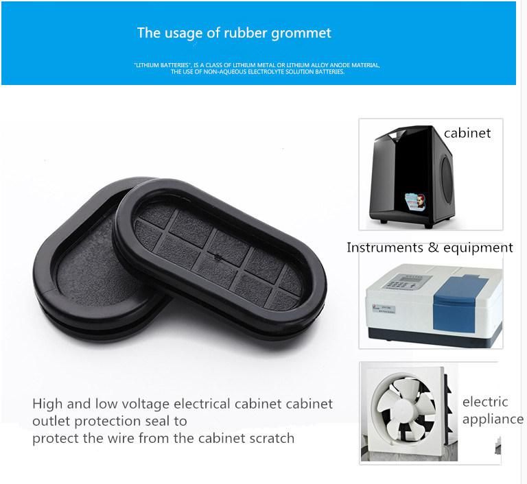 Closed Blinding Blanking Rubber Grommets for Auto, Electrical Equipment