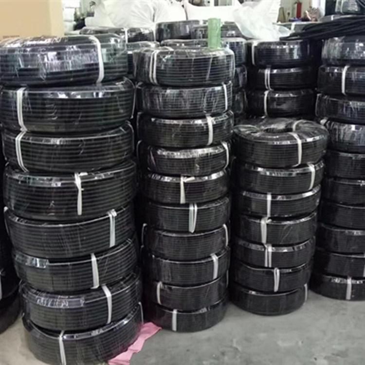 Black Color High Tensile Smooth Surface 8mm Rubber Air Hose