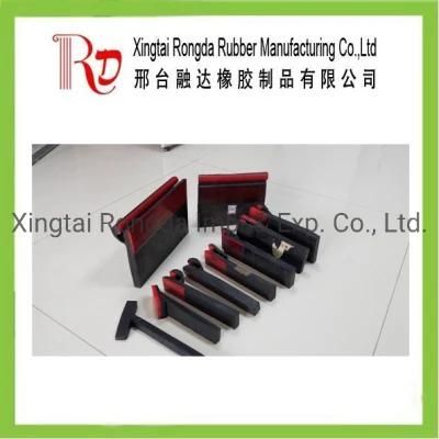 High Abrasion-Resistant Skirt Board 40 Shore a Soft Sheet Rubber Skirting for Conveyors Black Skirting Boards Rubber Skirt