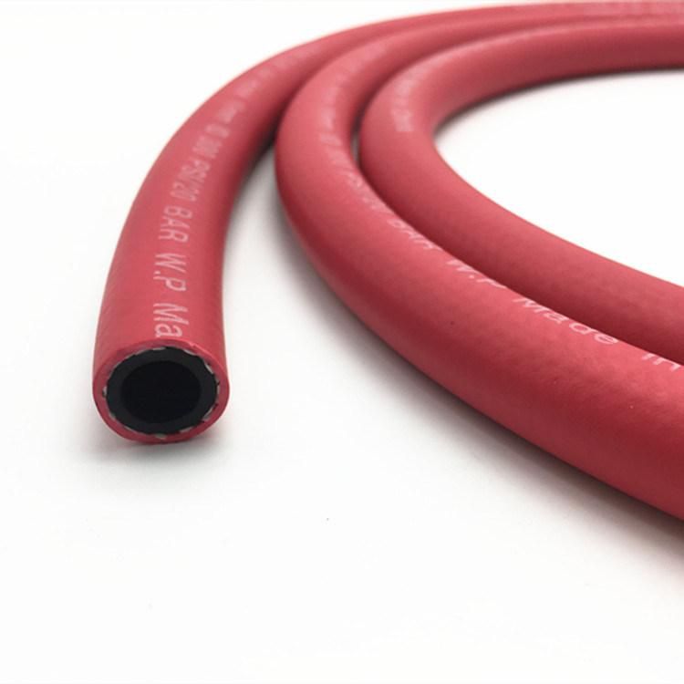 3/16" to 1" Red Abrasion Resistant Compressor Rubber Air Hose