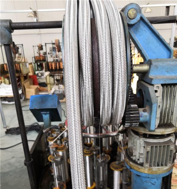 DN10 W. P 162bar PTFE Hose with Stainless Steel Covered