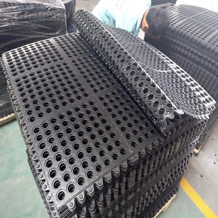 Bathroom Living Room Antifatigue Mat, Rubber Moulder Flooring Mats