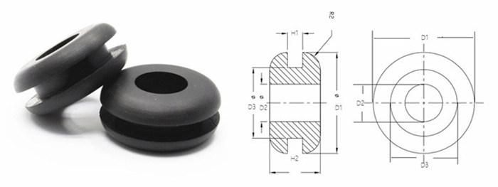 Assortment Set Electrical Gasket Rubber Grommet