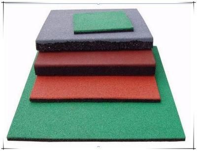 Kindergarten Outdoor Rubber Tile/Recycle Rubber Tile/Colorful Rubber Tile
