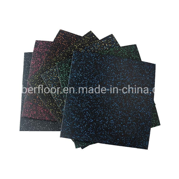 Poreless Popular Surface Compound Seamless Gym Rubber Floor/Tile/ Mat/Flooring