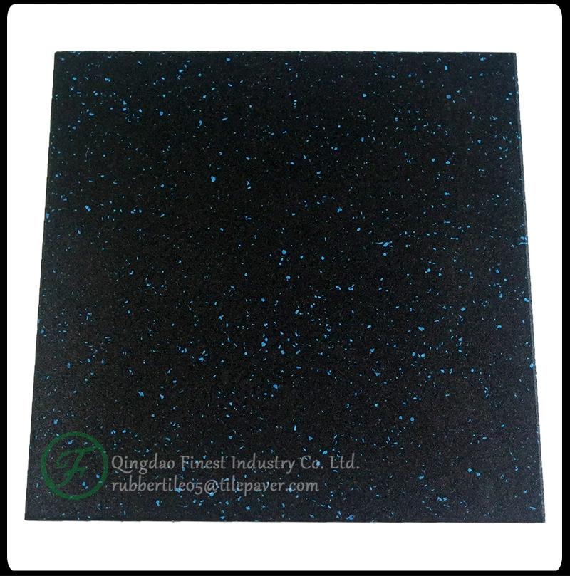 Factory Gym Rubber Flooring Fitness Mats Rubber Sheet SGS Fire Rating Certificates ISO9001
