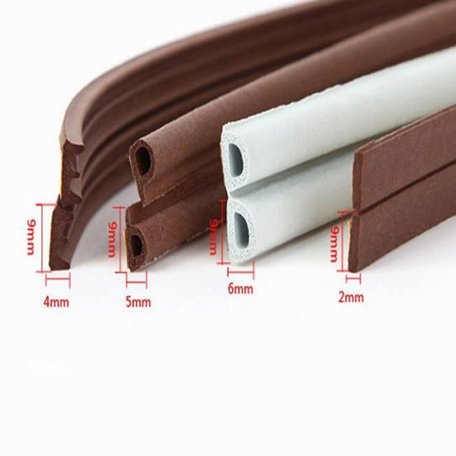 Self Adhesive EPDM Noise Isolating Rubber Window Door Seals