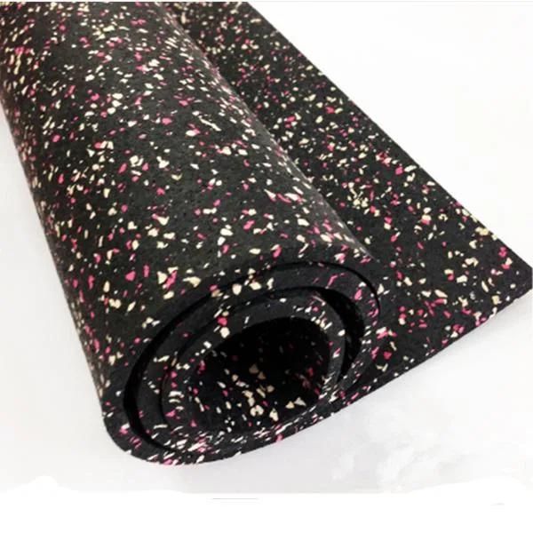6mm Thick Waterproof High Density Rubber Gym Floor Roll