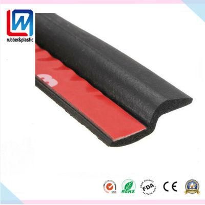 Z-Shape Rubber Seal Strip Weatherstrip Seals Hollow for Car Door Window