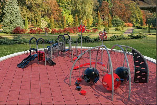 Walkway Park Yard Garden Anti-Slip Safety Rubber Mat Rubber Tile Rubber Flooring