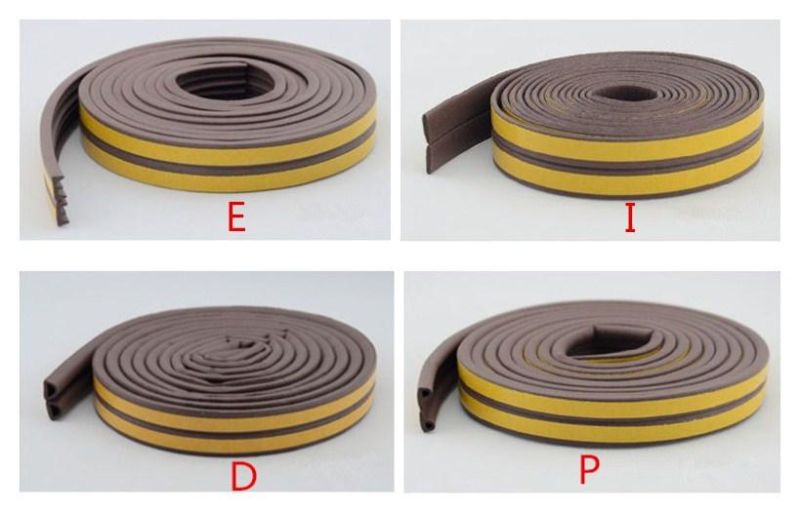 EPDM Silicone Sealing Rubber Extrusion Profile for Window and Door