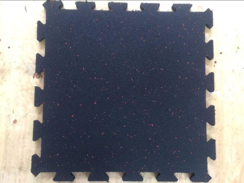 Eco Rubber Carpet Underlay Rubber Gym Floor Mat