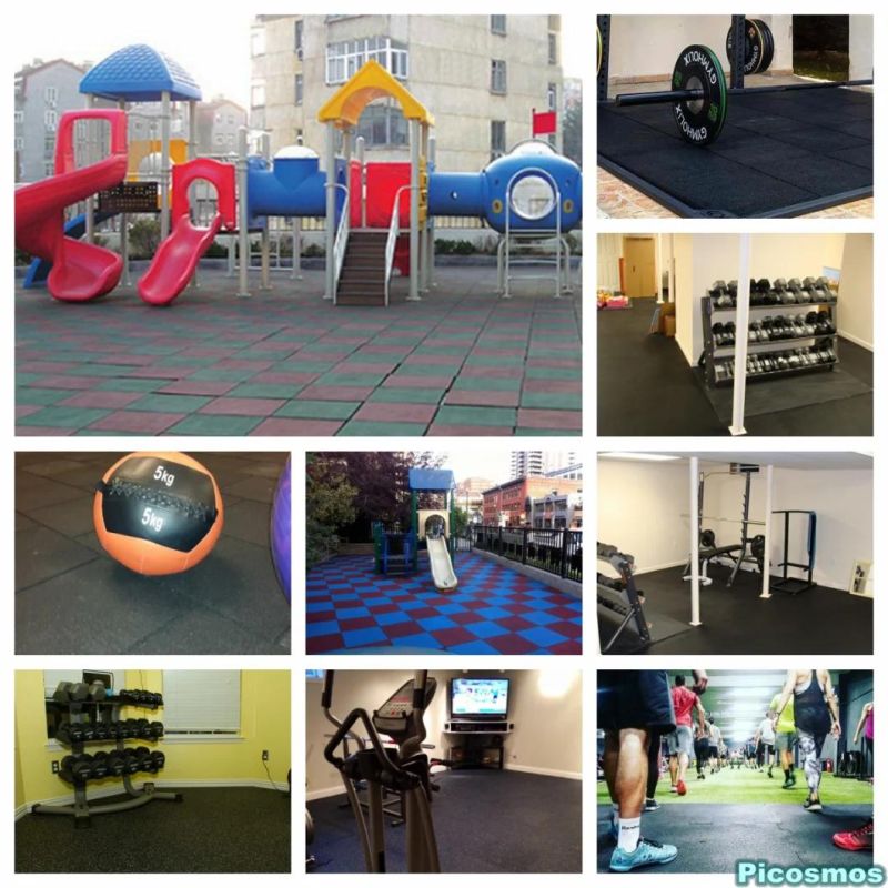 High Flexibility Gym Rubber Floor Tile Paver for Horse Stable Floor