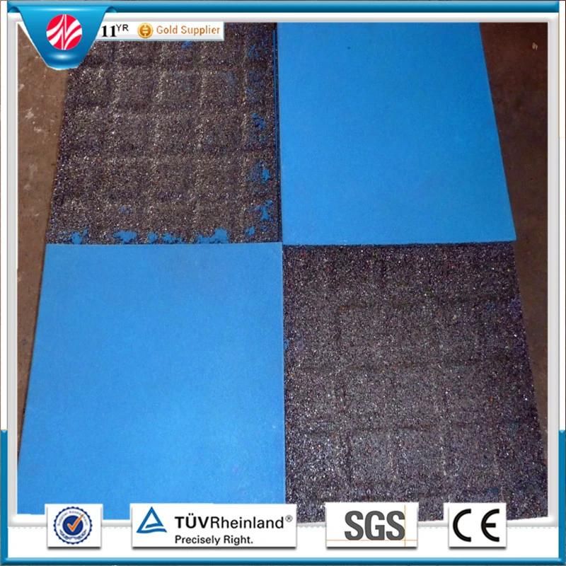 Square Rubber Tile/Wearing-Resistant Rubber Tile/Outdoor Rubber Tile