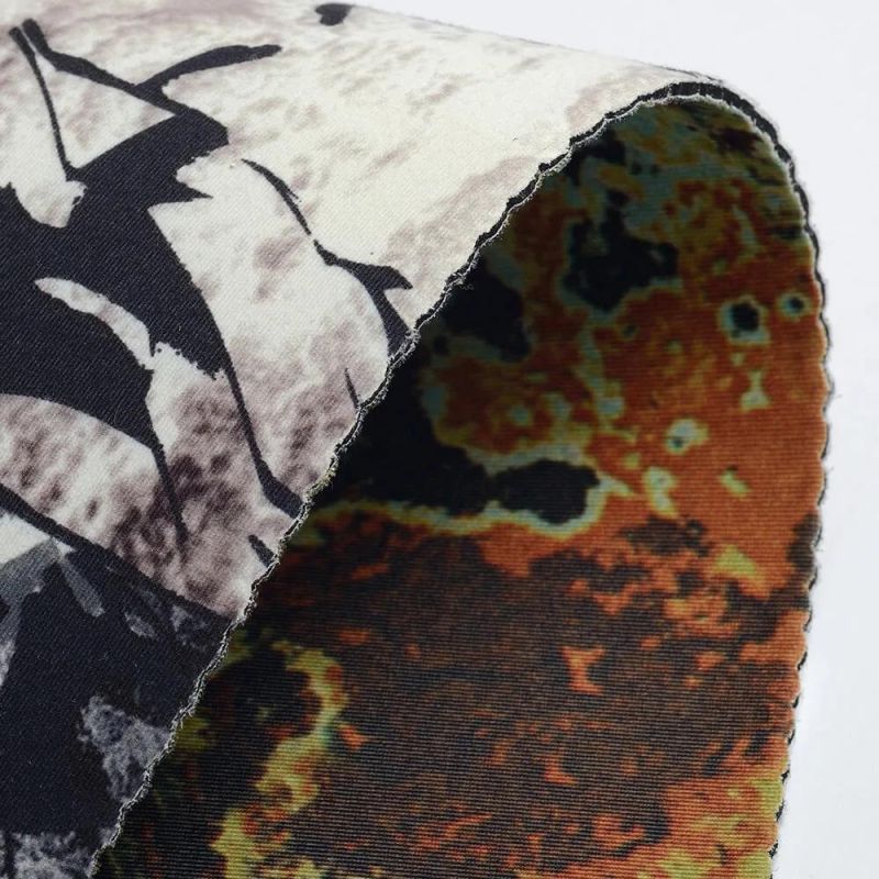 Hotsale Camouflage Patterned Digital Printing SBR Neoprene for Hunting Wader